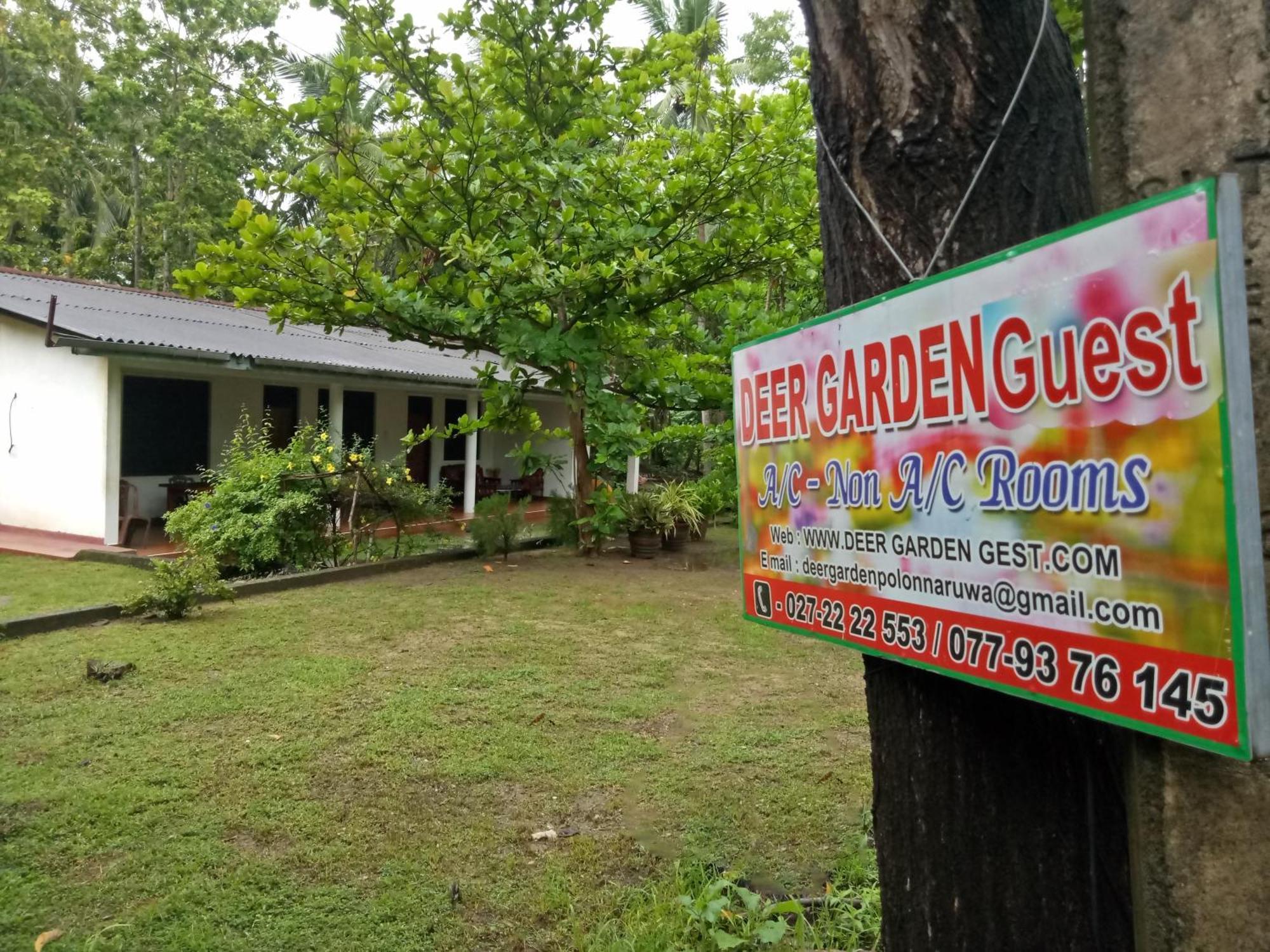 Deer Garden Guest Hotel Polonnaruwa Exterior photo